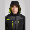 Portwest DX463 Pro DX4 Rain Jacket - Stretch Fabric Waterproof Jacket - Black - Large