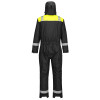 Portwest PW353 PW3 Premium Winter Waterproof Coverall - Black / Yellow - Medium