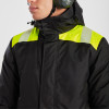 Portwest PW353 PW3 Premium Winter Waterproof Coverall - Black / Yellow - Medium
