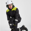 Portwest PW353 PW3 Premium Winter Waterproof Coverall - Black / Yellow - Medium