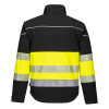 Portwest PW3 Hi Vis Softshell Jacket - Breathable, Windproof and Water Resistant