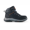 Scruffs Rafter Safety Boots Nubuck Leather Black Size 8