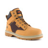 Scruffs Twister 6 Safety Boots - Steel Toecap and Steel Midplate - Tan - Size 9