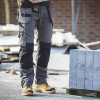 Scruffs Trade Holster Work Trousers with Stretch Panels - Graphite - 38w Short Leg