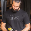 Scruffs Sedona Logo T-shirt - Organic Cotton / Breathable - Black - Medium