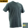 Dewalt Typhoon Mens T-shirt - Charcoal Grey - Large