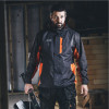 Scruffs Worker Rain Waterproof Jacket Grey / Orange Small