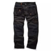 Scruffs Worker Plus Trouser with Holster Pockets Black 30W Short Leg