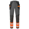 Portwest EV4 EV442 Hi Vis Stretch Class 1 Work Trousers with Holster Pockets