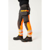 Portwest EV4 EV442 Hi Vis Stretch Class 1 Work Trousers with Holster Pockets