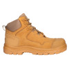 Portwest FD04 Apex Composite Mid Safety Work Boots with Side Zip Tan - Size 9
