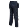Portwest T602 PW3 Work Trousers with Holster Pockets Black Size 28w