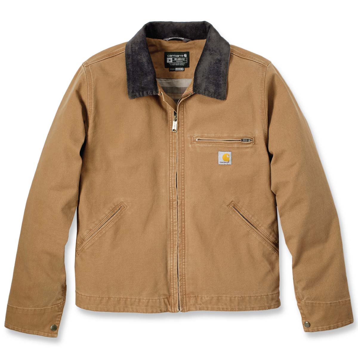 ✨即日発送✨OE-SELMENT WOOL DETROIT JACKET Toolmonkey - Carhartt 106234 Detroit Jacket in Carhartt Brown Small