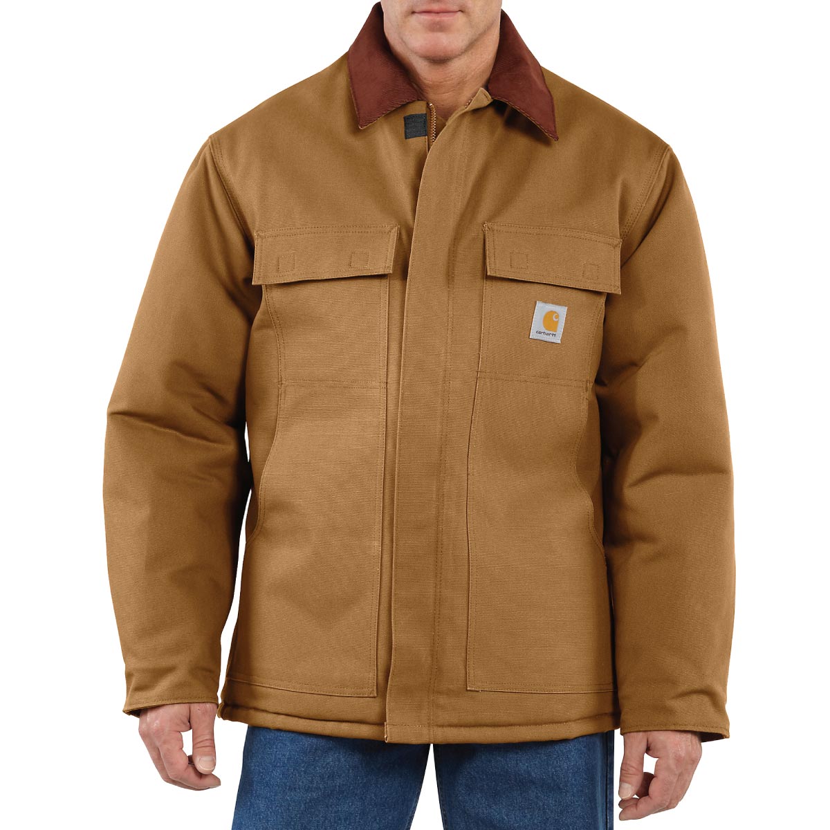 Toolmonkey - Carhartt 106674 Insulated Firm Duck Traditional Coat