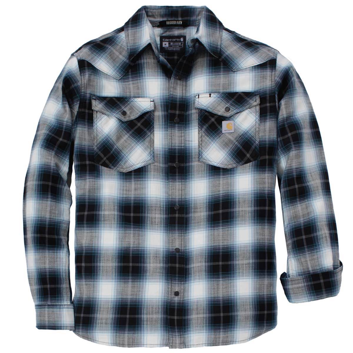 Carhartt柄シャツ Carhartt（カーハート）の「Carhartt 総柄シャツ（シャツ/ブラウス