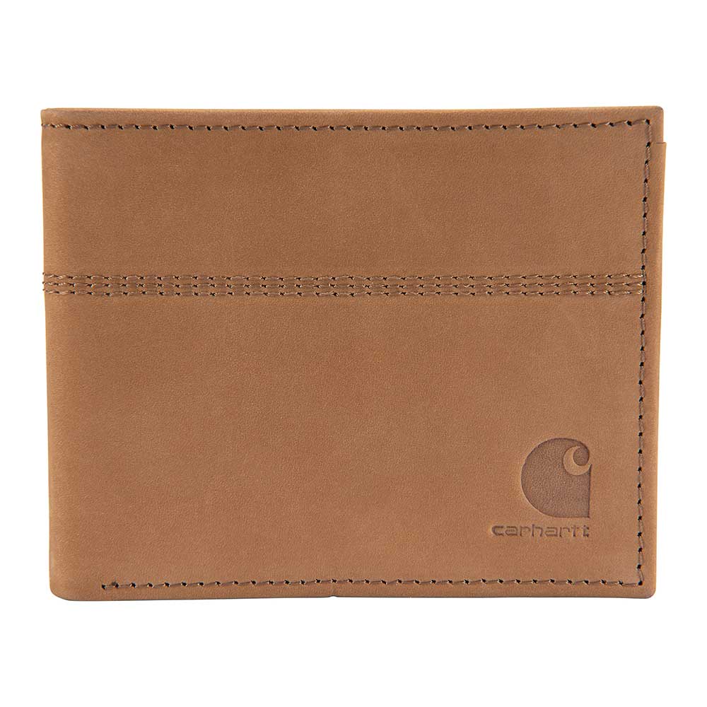 Toolmonkey - Carhartt B0000207 Saddle Leather Bifold Wallet - Brown