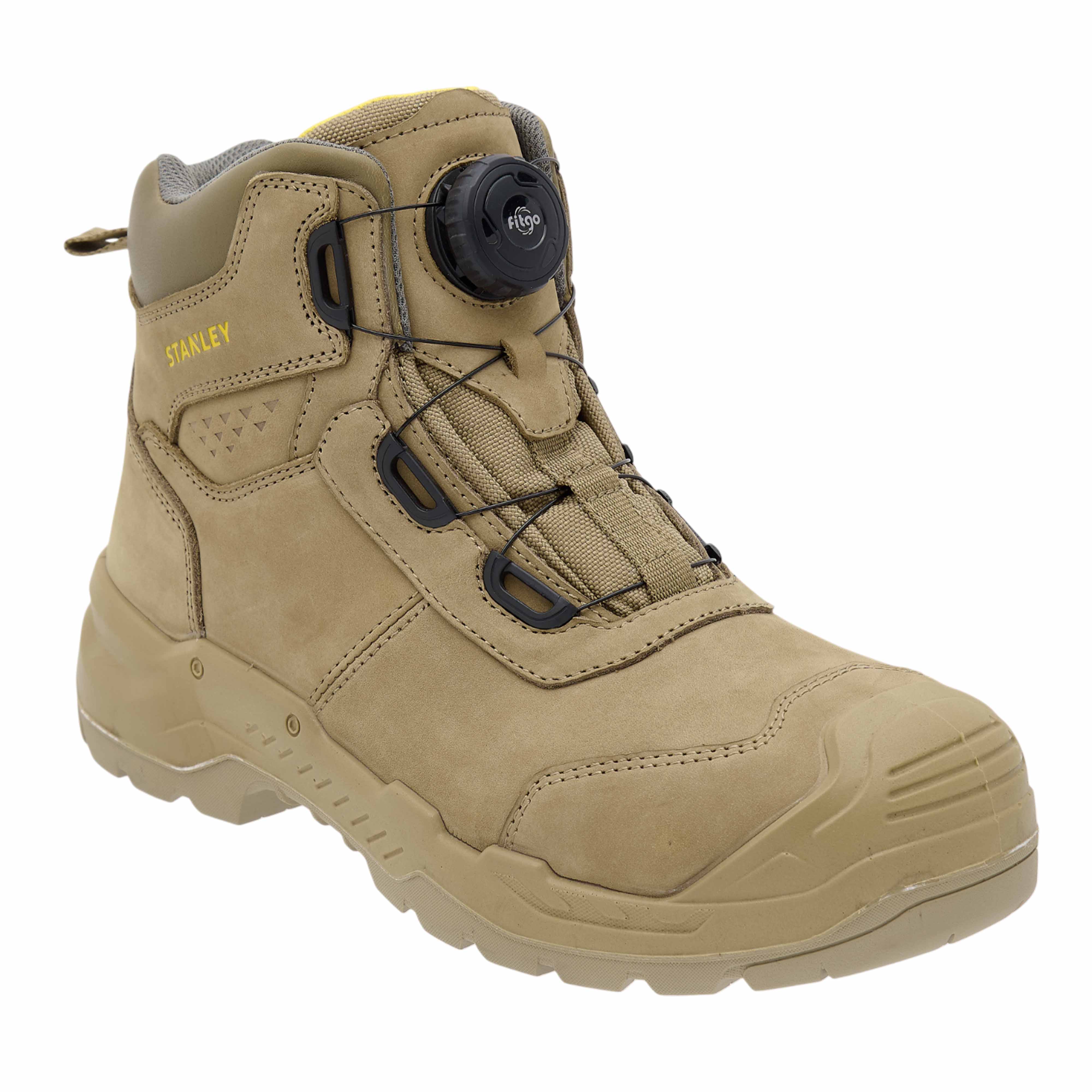 Toolmonkey - Stanley Harrigan Waterproof FitGo Speed Lace Safety Boots Toolmonkey - Stanley Harrigan Waterproof FitGo Speed Lace Safety Boots