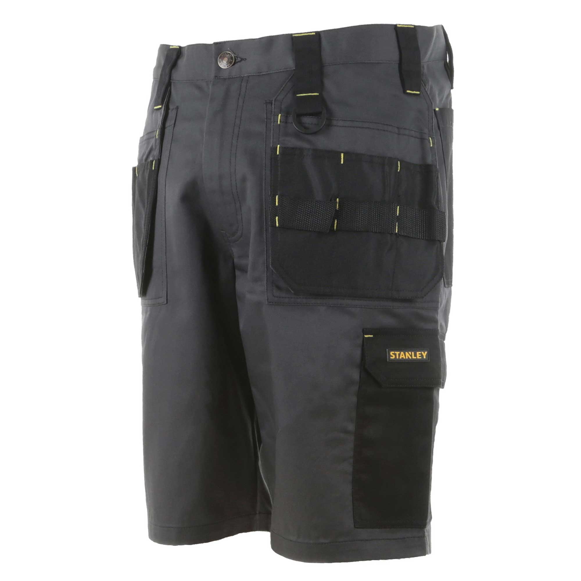 Toolmonkey Stanley Lincoln Work Shorts in Grey Ultimate Comfort and Utility