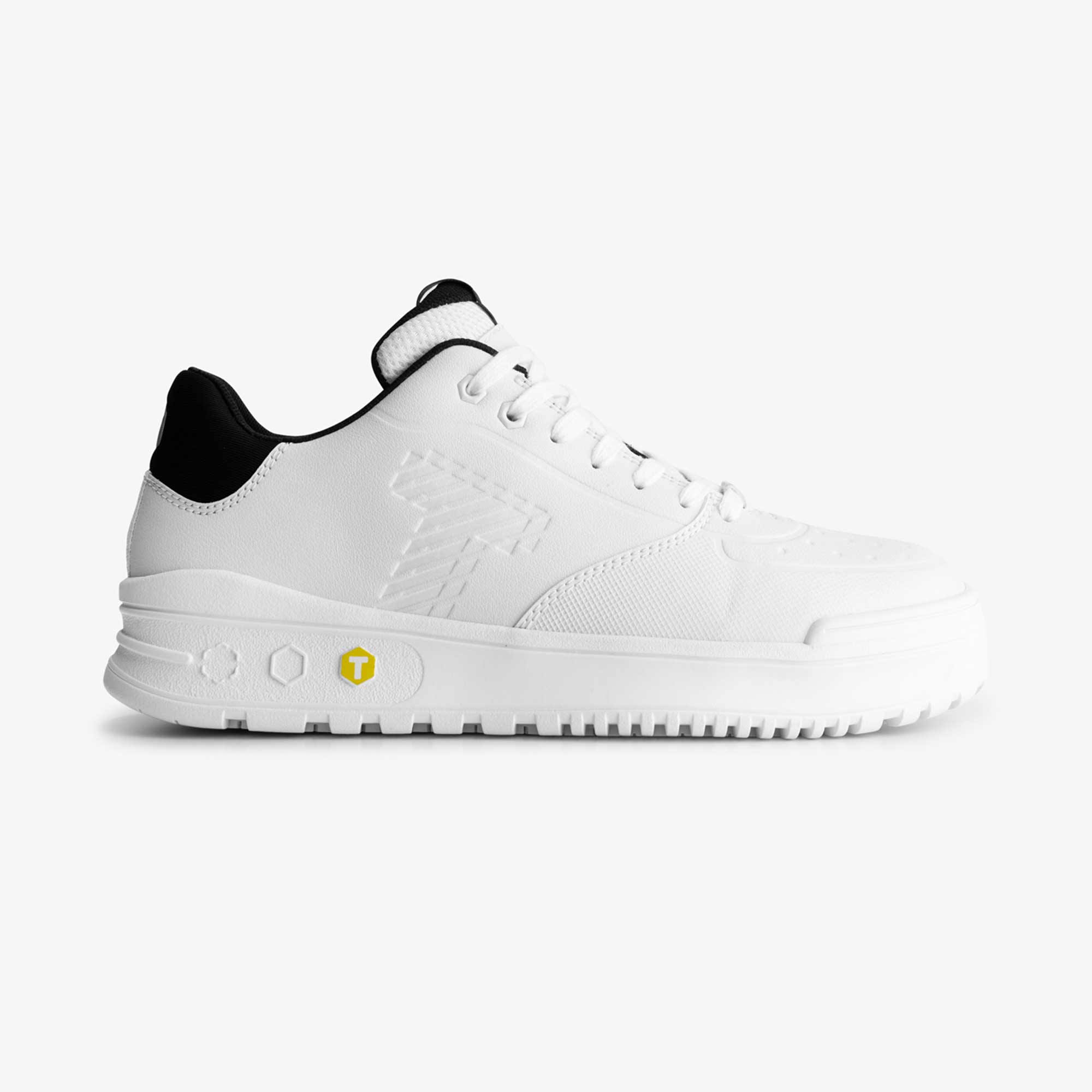 Toolmonkey Totectors Denton AT Low Safety Trainers White with Black Detailing Size UK 9