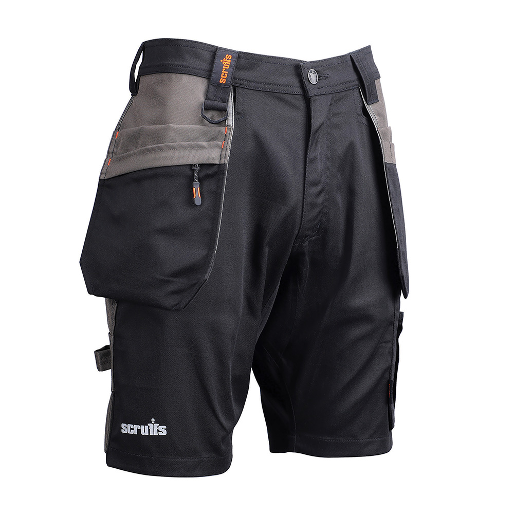 Scruffs Worker Plus Holster Pocket Work Shorts Durable and Comfortable Toolmonkey
