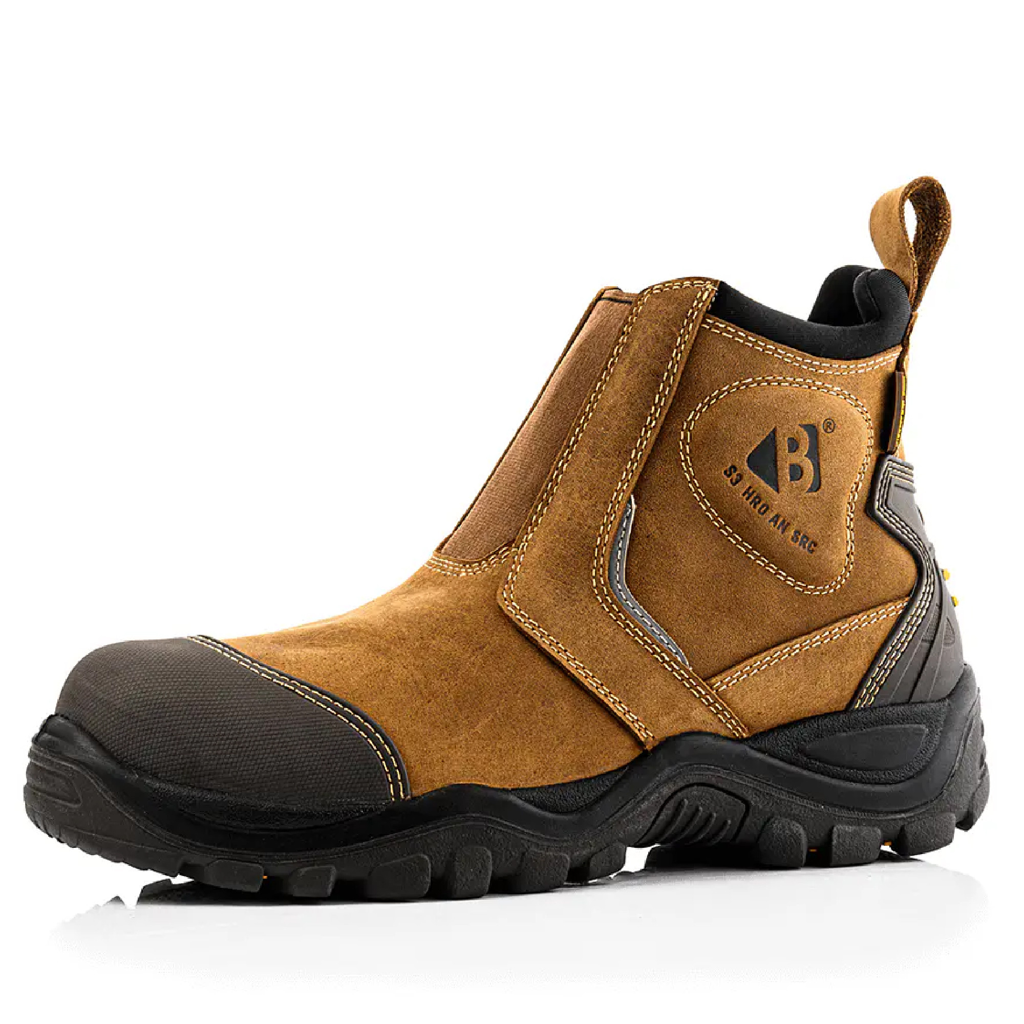 Toolmonkey Buckler BSH014 Brown Leather Safety Dealer Boot Elite