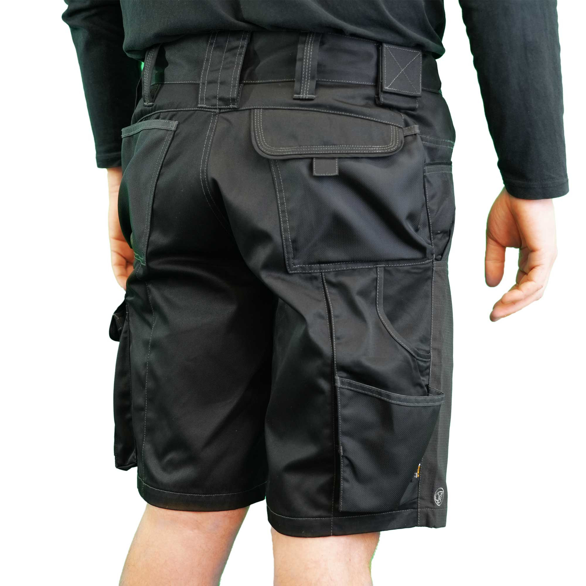 Toolmonkey Apache ATS Cargo Shorts Stealth 34 quot Waist Black