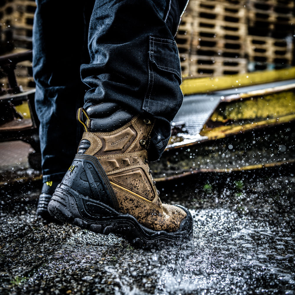 Toolmonkey Buckler Buckbootz BSH011 S3 HighLeg Safety Lace Boot